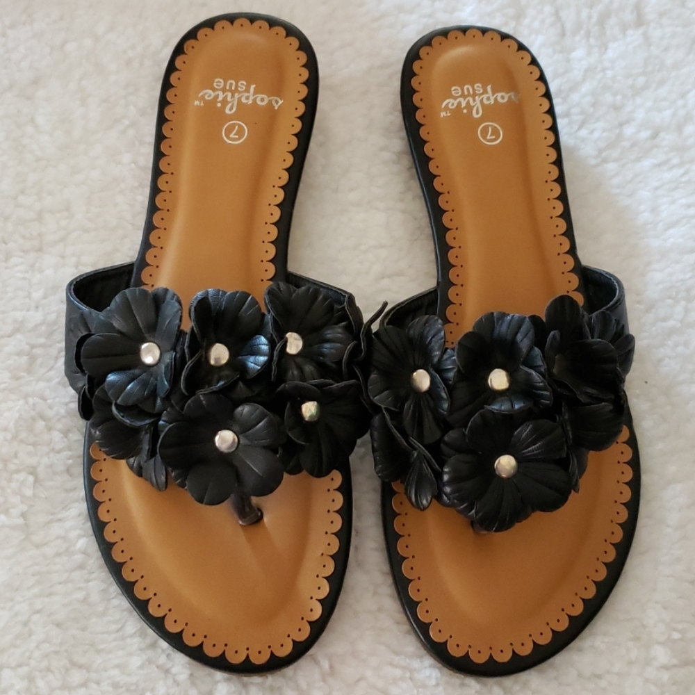 Ladies Size 7 Sophie Sue Dress Sandals